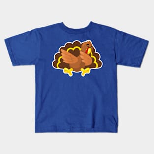 Dab turkey for kids Kids T-Shirt